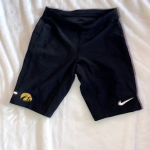 Iowa Hawkeye Nike biker shorts